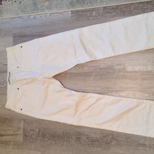 Men's white jeans